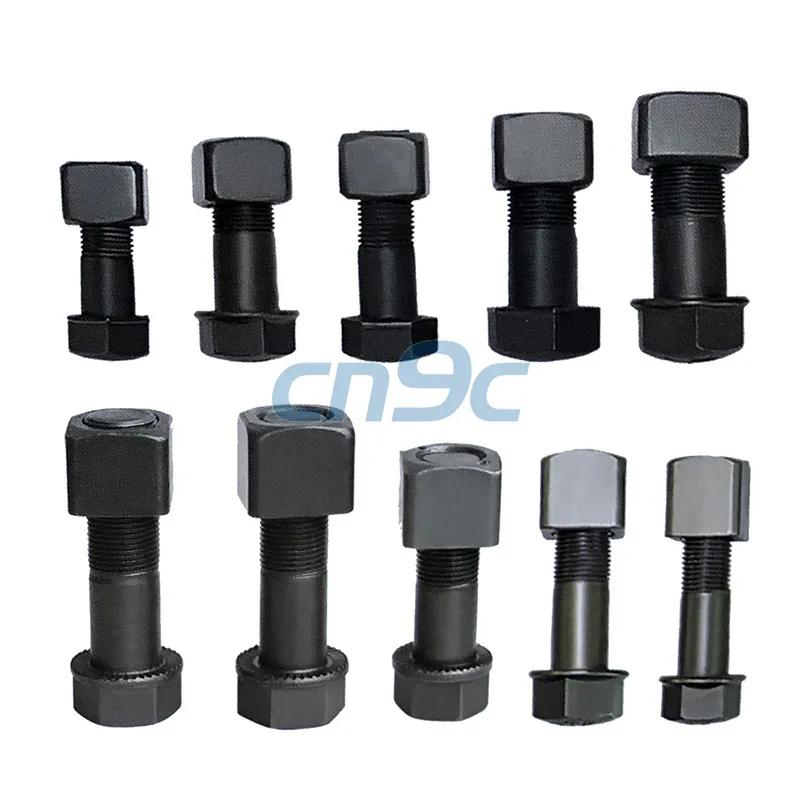 M22×65 Track Shoe Bolt & Nut for Excavator and Bulldozer Undercarriage