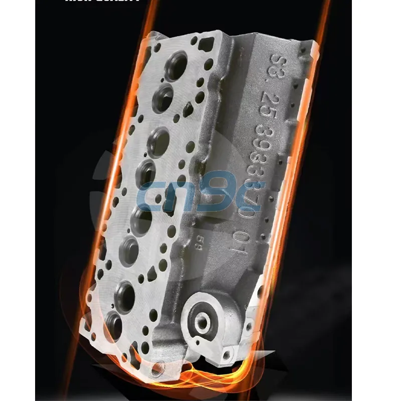 3933370 3933370 01 Engine Valve Cover & Cylinder Head Fits Cummins 4BT 3.9L Komatsu S4D102
