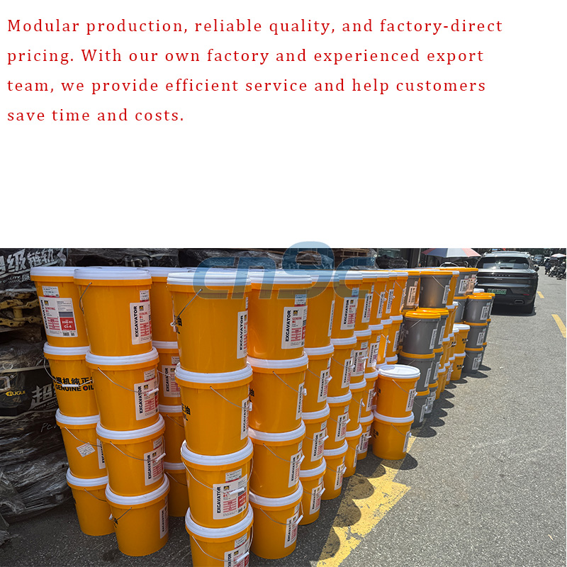 Komatsu Heavy-Duty GL-5 85W-140 Gear Oil | Premium Extreme Pressure Axle